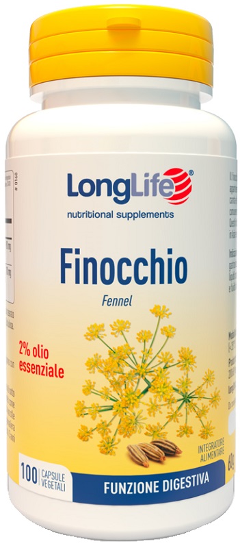 LONGLIFE FINOCCHIO 1% 100 CAPSULE VEGETALI - Farmacia-flash.it