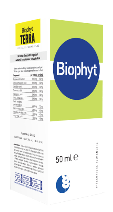 BIOPHYT TERRA 50 ML SOLUZIONE IDROALCOLICA - Farmacia-flash.it