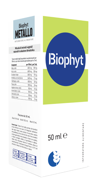 BIOPHYT METALLO 50 ML SOLUZIONE IDROALCOLICA - Farmacia-flash.it