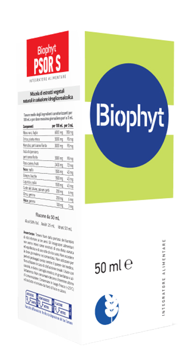 BIOPHYT PSOR S 50 ML SOLUZIONE IDROALCOLICA - Farmacia-flash.it