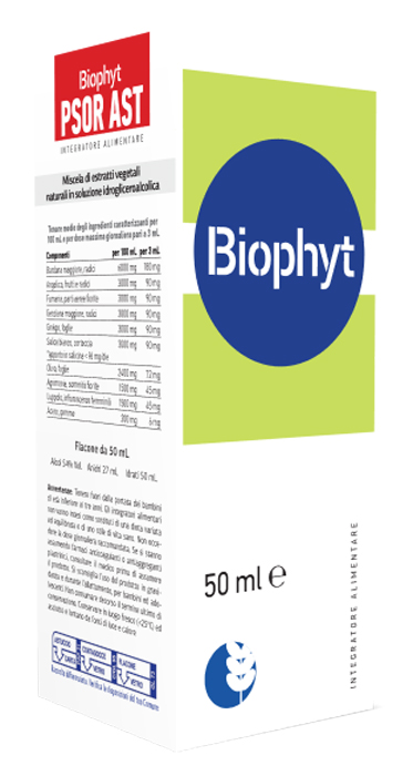 BIOPHYT PSOR AST 50 ML SOLUZIONE IDROALCOLICA - Farmacia-flash.it