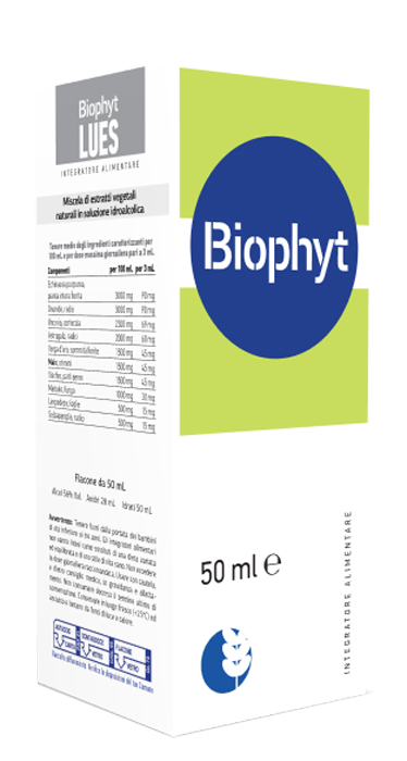 BIOPHYT LUES 50 ML SOLUZIONE IDROALCOLICA - Farmacia-flash.it