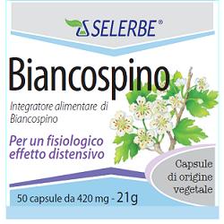 BIANCOSPINO ESTRATTO SECCO TITOLATO 50 CAPSULE - Farmacia-flash.it