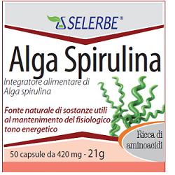 SPIRULINA ALGA ESTRATTO SECCO TITOLATO 50 CAPSULE - Farmacia-flash.it