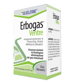 ERBOGAS VENTRE 100 COMPRESSE - Farmacia-flash.it