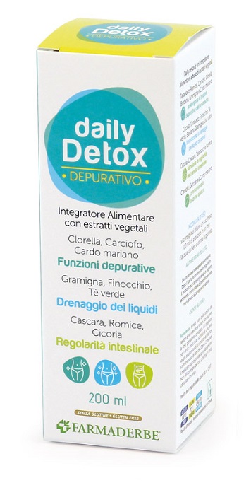 DAILY DETOX SOLUZIONE ORALE 200 ML - Farmacia-flash.it