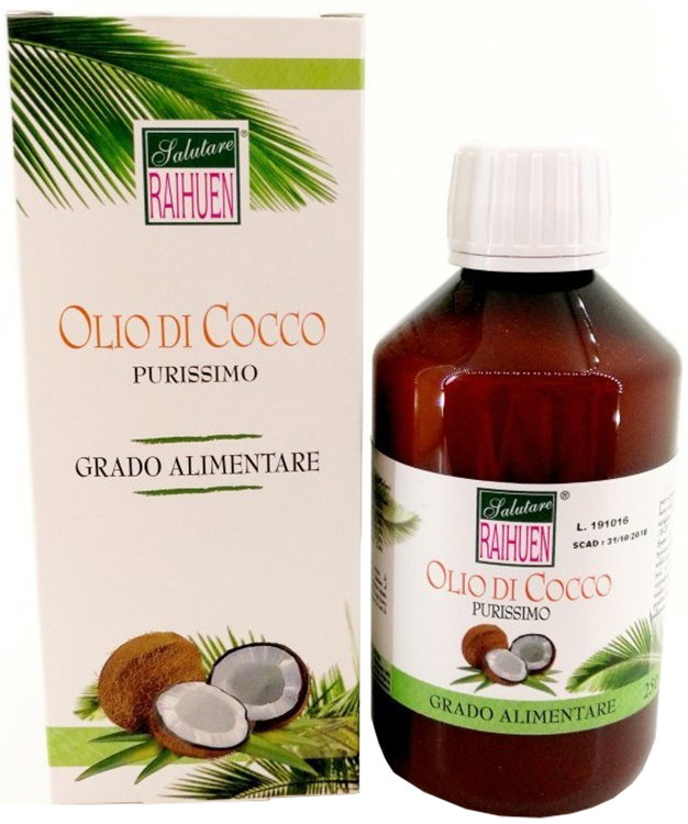 RAIHUEN OLO COCCO GRADO ALIMENTARE 250 ML - Farmacia-flash.it