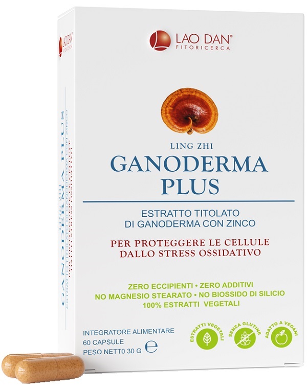 GANODERMA PLUS 60 COMPRESSE - Farmacia-flash.it