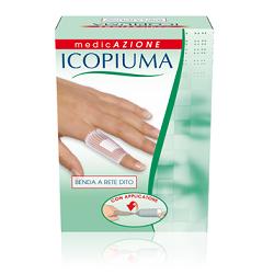 BENDA ICOPIUMA A COMPRESSIONE FISIOLOGICA RETE DITO CAL 1 1 PEZZO CON APPLICATORE - Farmacia-flash.it