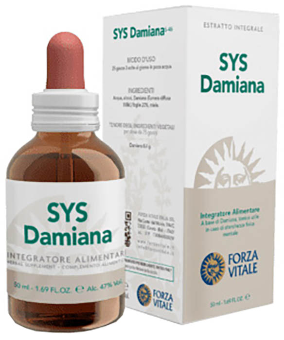SYS DAMIANA GOCCE 50 ML - Farmacia-flash.it