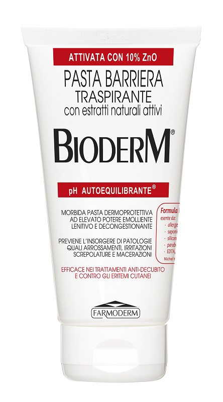 BIODERM PASTA BARRIERA TRASPIRANTE PH AUTOEQUILIBRANTE 150 ML - Farmacia-flash.it