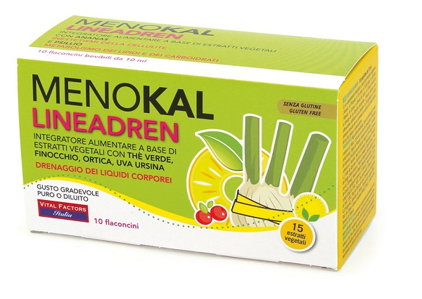 MENOKAL LINEADREN 10 FLACONCINI 10 ML - Farmacia-flash.it