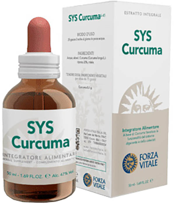 SYS CURCUMA GOCCE 50 ML - Farmacia-flash.it