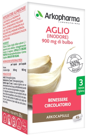 ARKO CAPSULE AGLIO 45 CAPSULE - Farmacia-flash.it
