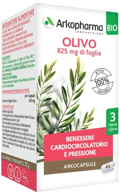 ARKO CAPSULE OLIVO 45 CAPSULE - Farmacia-flash.it
