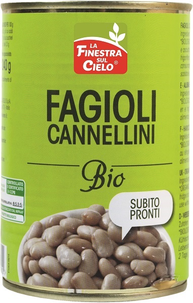 FAGIOLI CANNELLINI PRONTI BIO 400 G - Farmacia-flash.it