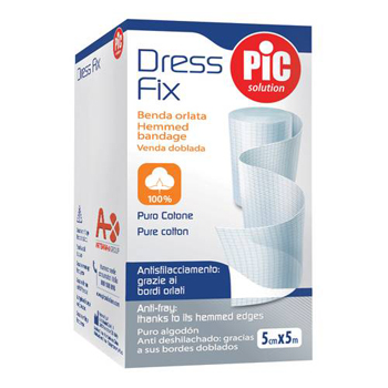 BENDA IN GARZA IDROFILA ORLATA 15X500 CM FUSTELLA - Farmacia-flash.it