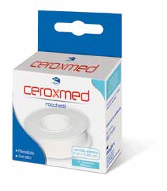 CEROTTO IN ROCCHETTO CEROXMED AERATO IN TESSUTO BIANCO 500X1,25 CM 1 PEZZO - Farmacia-flash.it