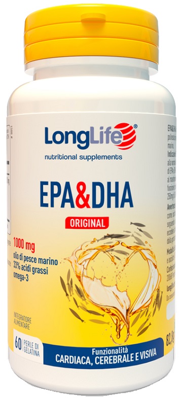 LONGLIFE EPA DHA 60 PERLE - Farmacia-flash.it