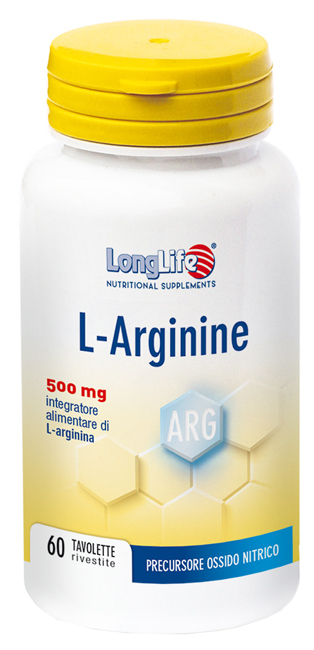 LONGLIFE LARGININE 60 TAVOLETTE - Farmacia-flash.it