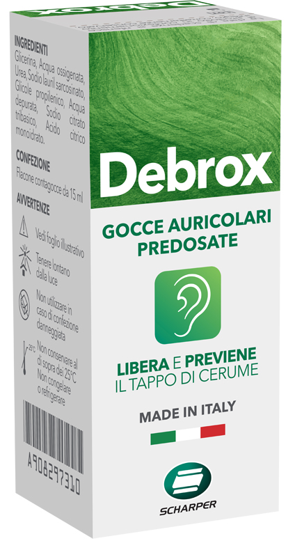 DEBROX GOCCE AURICOLARI 15 ML - Farmacia-flash.it