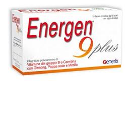 ENERGEN 9 PLUS 10 FLACONCINI 10 ML - Farmacia-flash.it