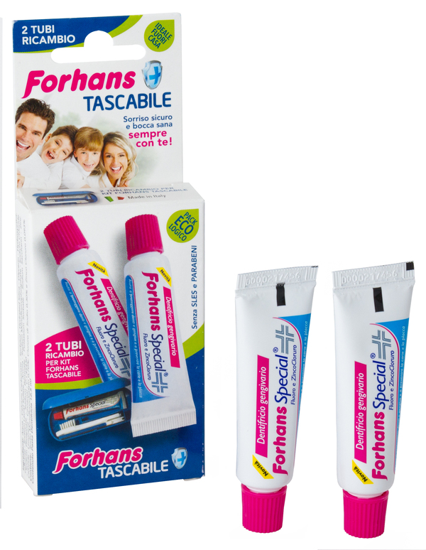 FORHANS SP DENTIF RIC 2TUBI - Farmacia-flash.it
