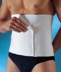 CIZETA ORTO' FLEXA FASCIA POSTOPERATORIA H 27 LEGGERA POLIESTENSIVA COTONE BIANCO 2 - Farmacia-flash.it