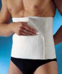 CIZETA ORTO' FLEXA FASCIA POSTOPERATORIA H 27 JOLLY A TRE STRISCE UNITE BIANCO 5 - Farmacia-flash.it