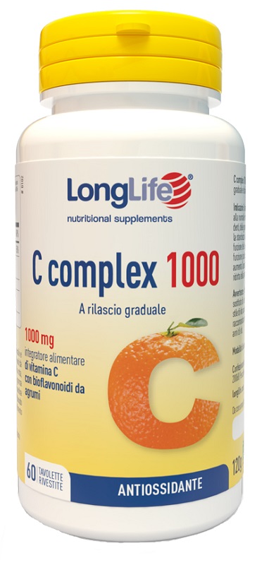 LONGLIFE C COMPLEX 1000 T/R 60 TAVOLETTE - Farmacia-flash.it
