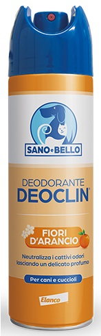 SANO E BELLO DEODORANTE DEOCLIN FIORI D'ARANCIO 250 ML - Farmacia-flash.it