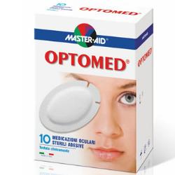GARZA OCULARE MEDICATA MASTER-AID OPTOMED SUPER 10 PEZZI - Farmacia-flash.it