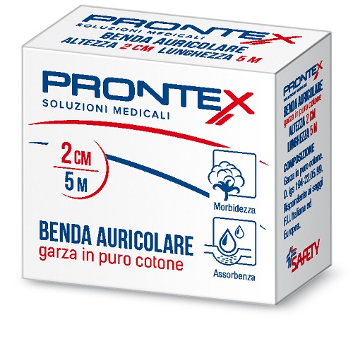 PRONTEX BENDA AURICOLARE 2 CM - Farmacia-flash.it