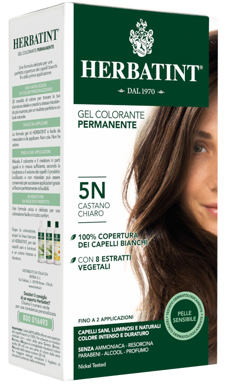 HERBATINT 5N CASTANO CHIARO 150 ML - Farmacia-flash.it