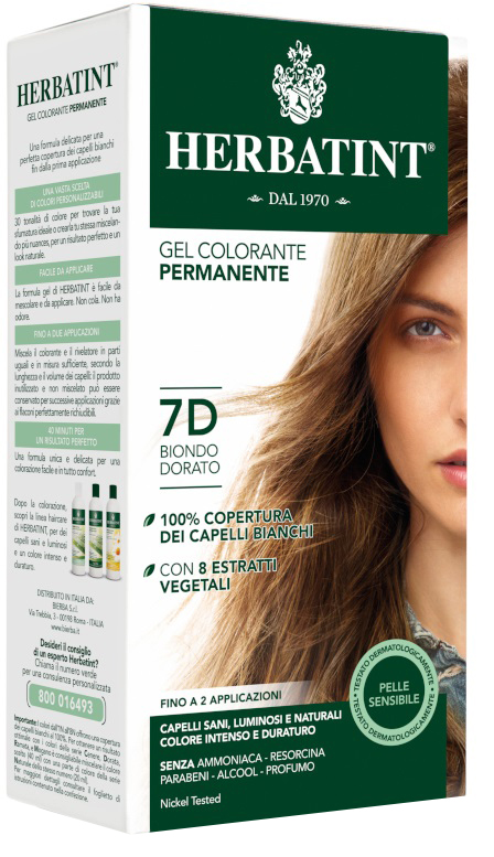 HERBATINT 7D BIONDO DORATO 150 ML - Farmacia-flash.it