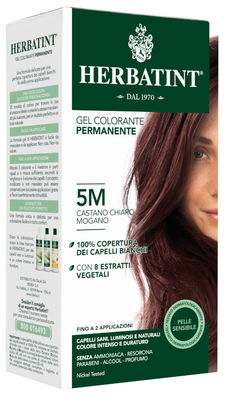 HERBATINT 5M CASTANO CHIARO MOGANO 150 ML - Farmacia-flash.it