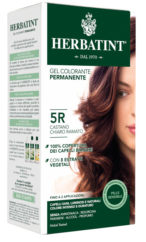 HERBATINT 5R CASTANO CHIARO RAMATO 150 ML - Farmacia-flash.it