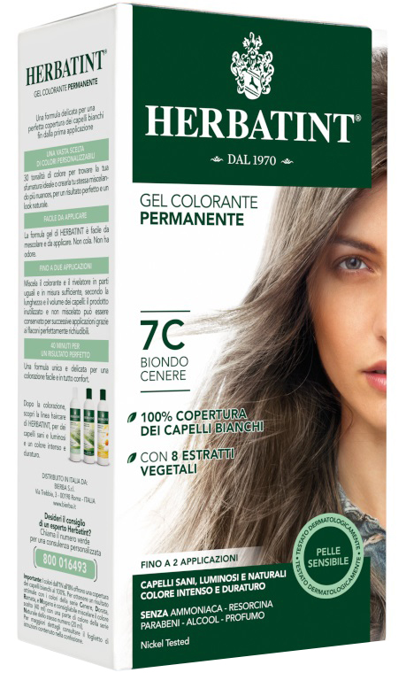 HERBATINT 7C BIONDO CENERE 150 ML - Farmacia-flash.it