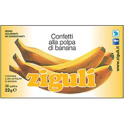 ZIGULI BANANA 36 PALLINE 22 G - Farmacia-flash.it