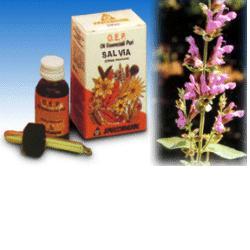 SALVIA FOGLIE OLIO ESSENZIALE PURO 10 ML - Farmacia-flash.it
