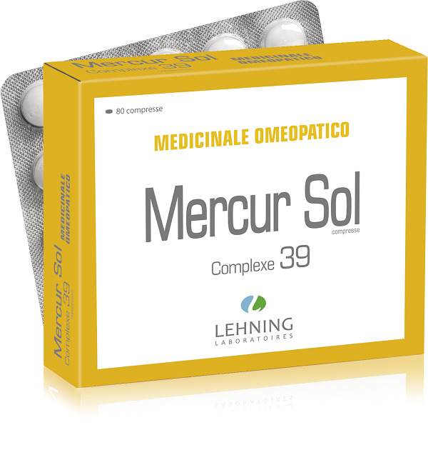 LEHNING 39 MERCURIUS SOL COMP 80 COMPRESSE - Farmacia-flash.it