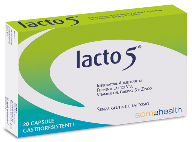 LACTO 5 20 CAPSULE - Farmacia-flash.it