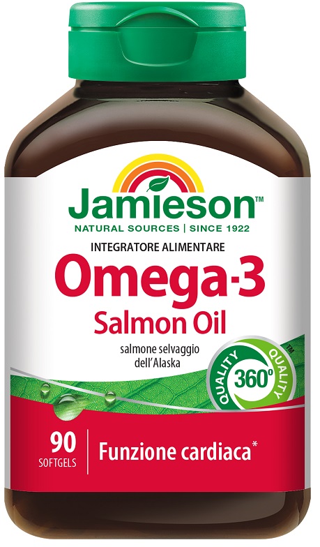 OMEGA 3 SALMON OIL 90 PERLE - Farmacia-flash.it