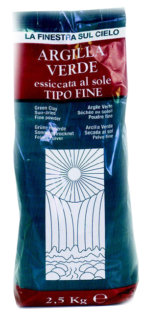 FSC ARGILLA VERDE FINE 2,5 KG - Farmacia-flash.it