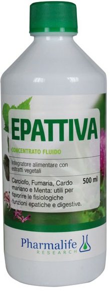 EPATTIVA CONCENTRATO FLUIDO 500 ML - Farmacia-flash.it