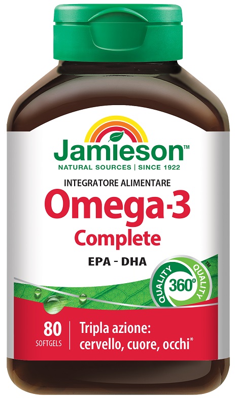 OMEGA 3 COMPLETE JAMIESON 80 PERLE - Farmacia-flash.it