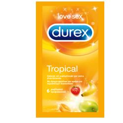PROFILATTICO DUREX TROPICAL EASY ON 6 PEZZI - Farmacia-flash.it