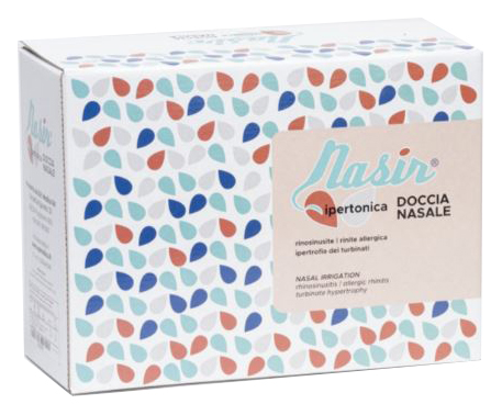SOLUZIONE FISIOLOGICA IPERTONICA STERILE NASIR 8 SACCHE VERSIONE DA 250ML - Farmacia-flash.it