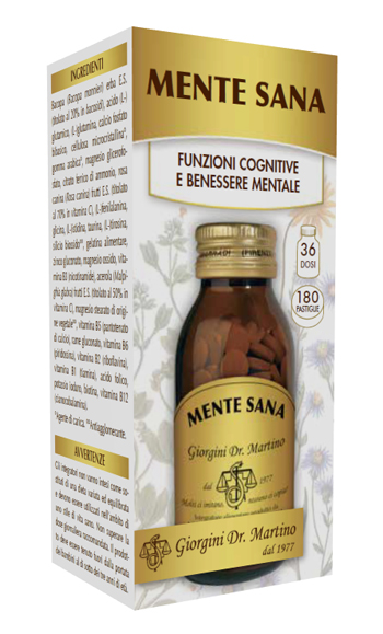 MENTE SANA 180 PASTIGLIE - Farmacia-flash.it