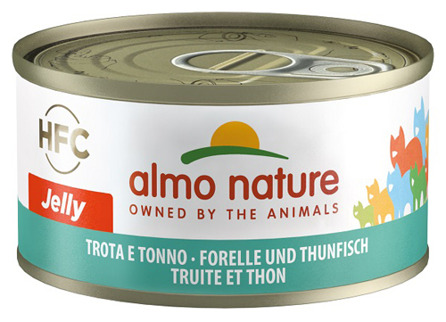 ALMO NATURE CAT TROTA TONNO 70 G - Farmacia-flash.it